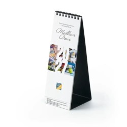 Calendrier chevalet vertical (21x7,5 cm) personnalisé - Logo intégré Performance