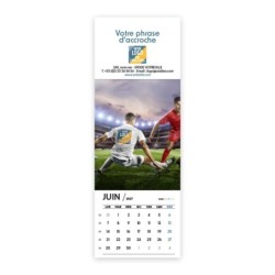 Calendrier chevalet vertical (21x7,5 cm) personnalisé - Logo intégré Performance