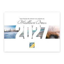 Calendrier chevalet A5 (21x15 cm) personnalisé - Nature
