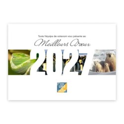 Calendrier chevalet A5 (21x15 cm) personnalisé - Faune