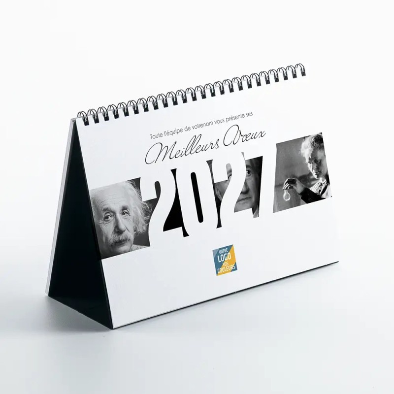 Calendrier chevalet A5 (21x15 cm) personnalisé - Citations 2
