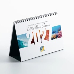 Calendrier chevalet A5 (21x15 cm) personnalisé - Océan