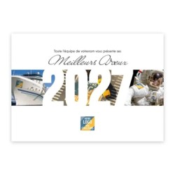 Calendrier chevalet A5 (21x15 cm) personnalisé - Logo intégré Visio