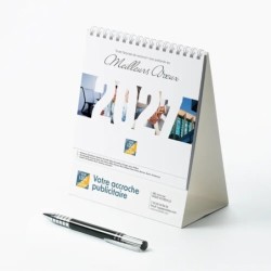 Calendrier chevalet intégral (15x18 cm) personnalisé - Vos photos