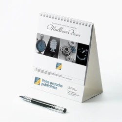 Calendrier chevalet intégral (15x18 cm) personnalisé - Business