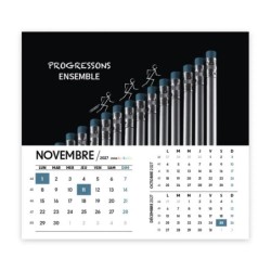 Calendrier chevalet intégral (15x18 cm) personnalisé - Business