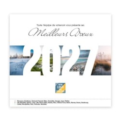Calendrier chevalet intégral (15x18 cm) personnalisé - Nature