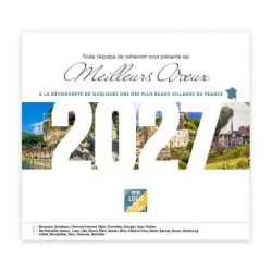 Calendrier chevalet intégral (15x18 cm) personnalisé - Villages de France