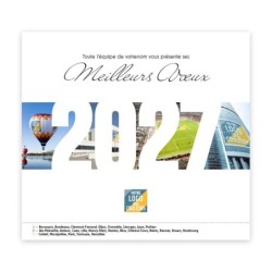 Calendrier chevalet intégral (15x18 cm) personnalisé - Logo intégré Giga