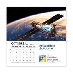 Calendrier chevalet carré (15x15 cm) personnalisé - nominatif Urbain