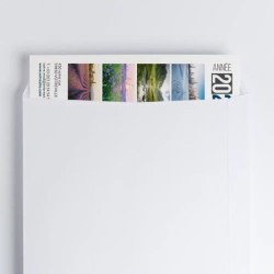 Calendrier bancaire A4 rigide personnalisé - Classique