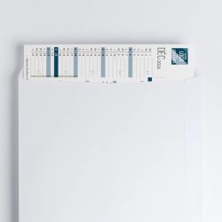Calendrier bancaire A5 souple personnalisé - 14 mois
