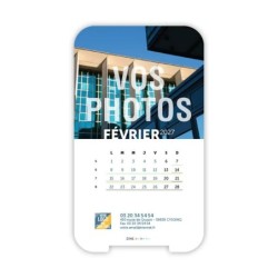 Calendrier support téléphone personnalisé - Visiocal Vos photos