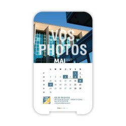 Calendrier support téléphone personnalisé - Visiocal Vos photos