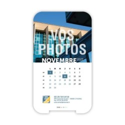 Calendrier support téléphone personnalisé - Visiocal Vos photos