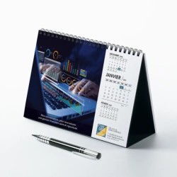 Calendrier chevalet A5 (21x15 cm) personnalisé - Comptable