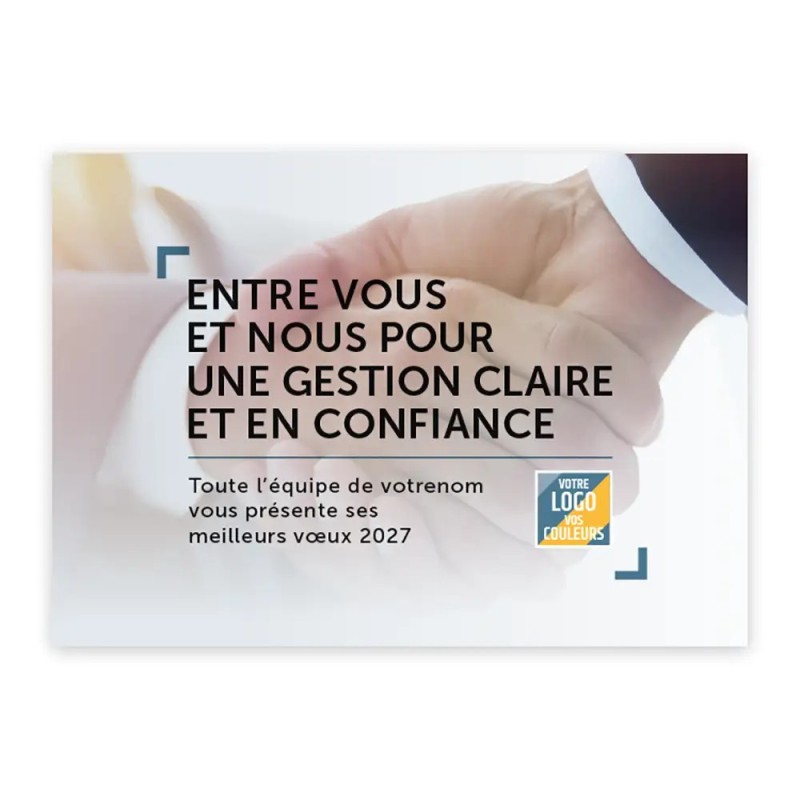 Calendrier chevalet A5 (21x15 cm) personnalisé - Comptable