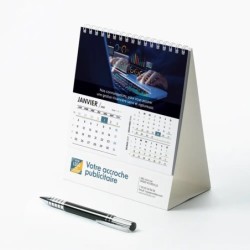 Calendrier chevalet intégral (15x18 cm) personnalisé - Comptable