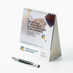 Calendrier chevalet intégral (15x18 cm) personnalisé - Comptable