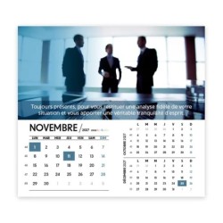 Calendrier chevalet intégral (15x18 cm) personnalisé - Comptable