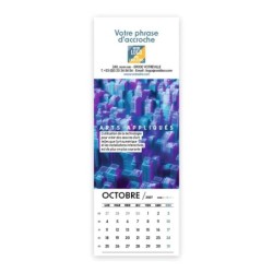Calendrier chevalet vertical (21x7,5 cm) personnalisé - Arts