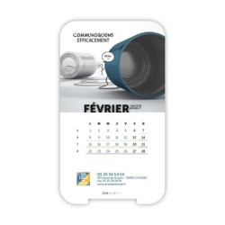 Calendrier support téléphone personnalisé - Visiocal Business