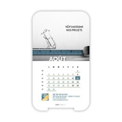 Calendrier support téléphone personnalisé - Visiocal Business