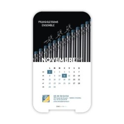 Calendrier support téléphone personnalisé - Visiocal Business