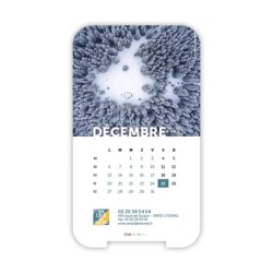 Calendrier support téléphone personnalisé - Visiocal Vue du ciel