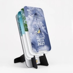 Calendrier support téléphone personnalisé - Visiocal Zoom Nature