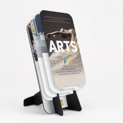 Calendrier support téléphone personnalisé - Visiocal Arts