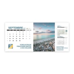 Calendrier chevalet support de téléphone Supra (22,8x10,3 cm)  - Nature