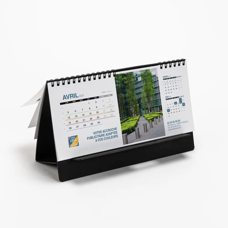 Calendrier chevalet support de téléphone Supra (22,8x10,3 cm)  - Vos photos