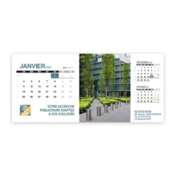 Calendrier chevalet support de téléphone Supra (22,8x10,3 cm)  - Vos photos