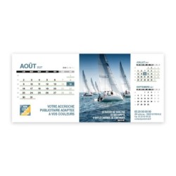 Calendrier chevalet support de téléphone Supra (22,8x10,3 cm)  - Citations sport