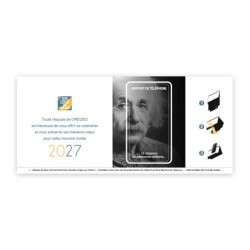 Calendrier chevalet support de téléphone Supra (22,8x10,3 cm)  - Citations 2