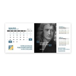 Calendrier chevalet support de téléphone Supra (22,8x10,3 cm)  - Citations 2