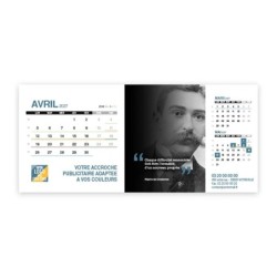 Calendrier chevalet support de téléphone Supra (22,8x10,3 cm)  - Citations 2