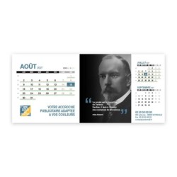 Calendrier chevalet support de téléphone Supra (22,8x10,3 cm)  - Citations 2