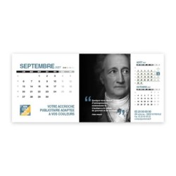 Calendrier chevalet support de téléphone Supra (22,8x10,3 cm)  - Citations 2
