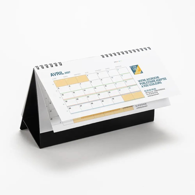 Calendrier chevalet support de téléphone Supra (22,8x10,3 cm)  - Business