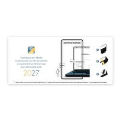 Calendrier chevalet support de téléphone Supra (22,8x10,3 cm)  - Business
