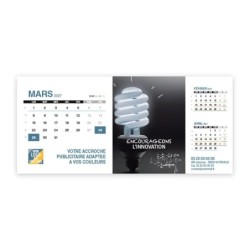 Calendrier chevalet support de téléphone Supra (22,8x10,3 cm)  - Business