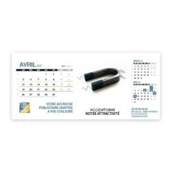 Calendrier chevalet support de téléphone Supra (22,8x10,3 cm)  - Business