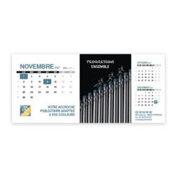 Calendrier chevalet support de téléphone Supra (22,8x10,3 cm)  - Business