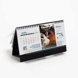 Calendrier chevalet support de téléphone Supra (22,8x10,3cm)  - Artisans