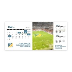 Calendrier chevalet support de téléphone Supra (22,8x10,3cm)  - Logo intégré Giga