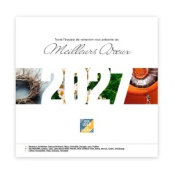 Calendrier chevalet carré (15x15 cm) personnalisé - Typomix