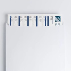 Calendrier bancaire A5 souple personnalisé - Coloré