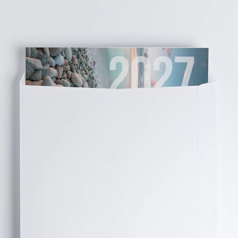 Calendrier bancaire A5 souple personnalisé - Grand visuel